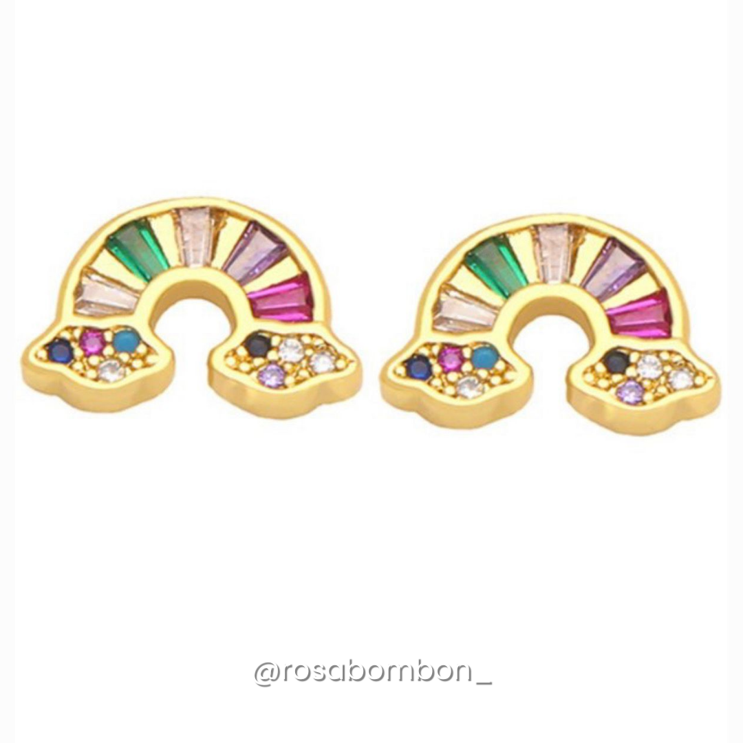 Aretes Arcoíris
