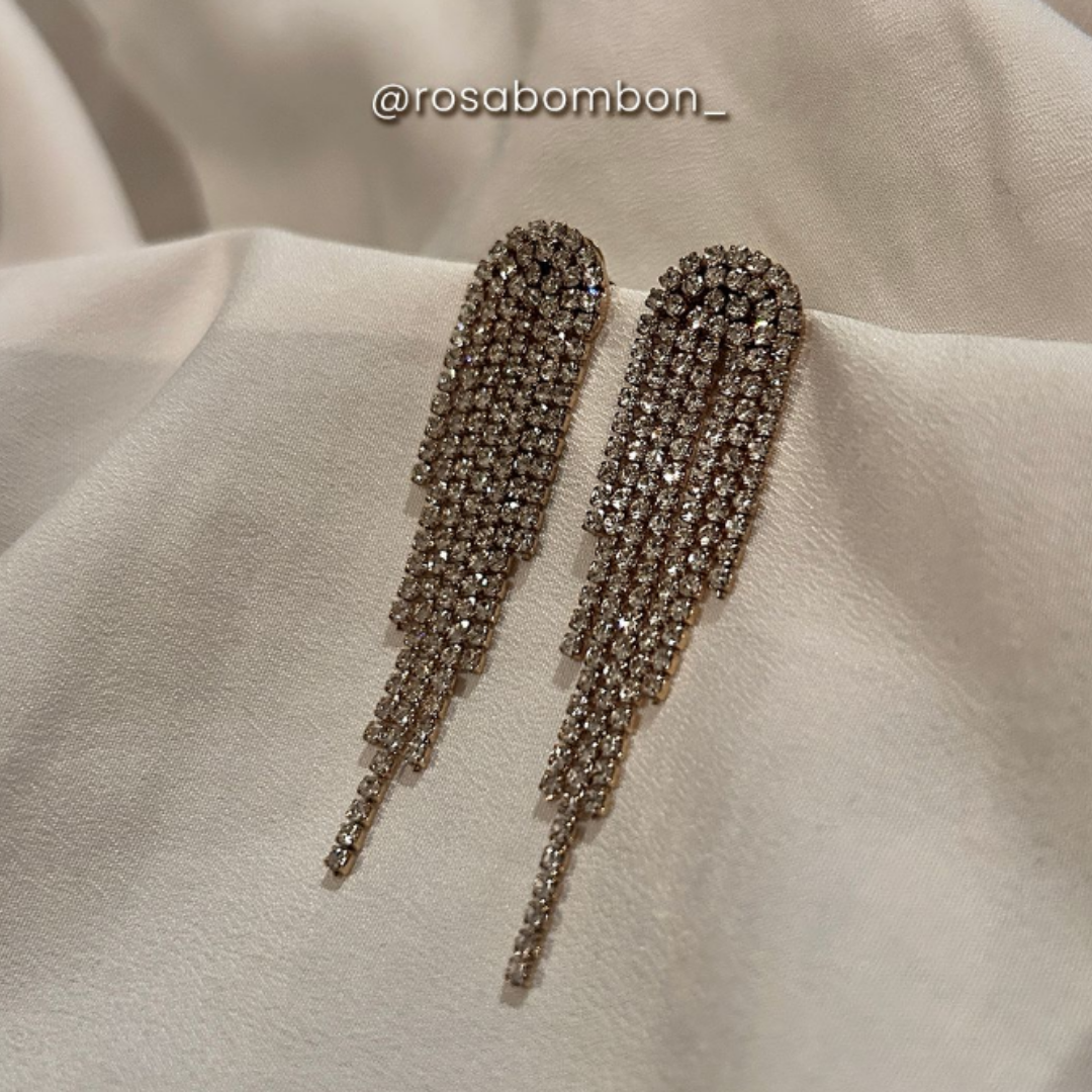 Aretes Chain Tassel