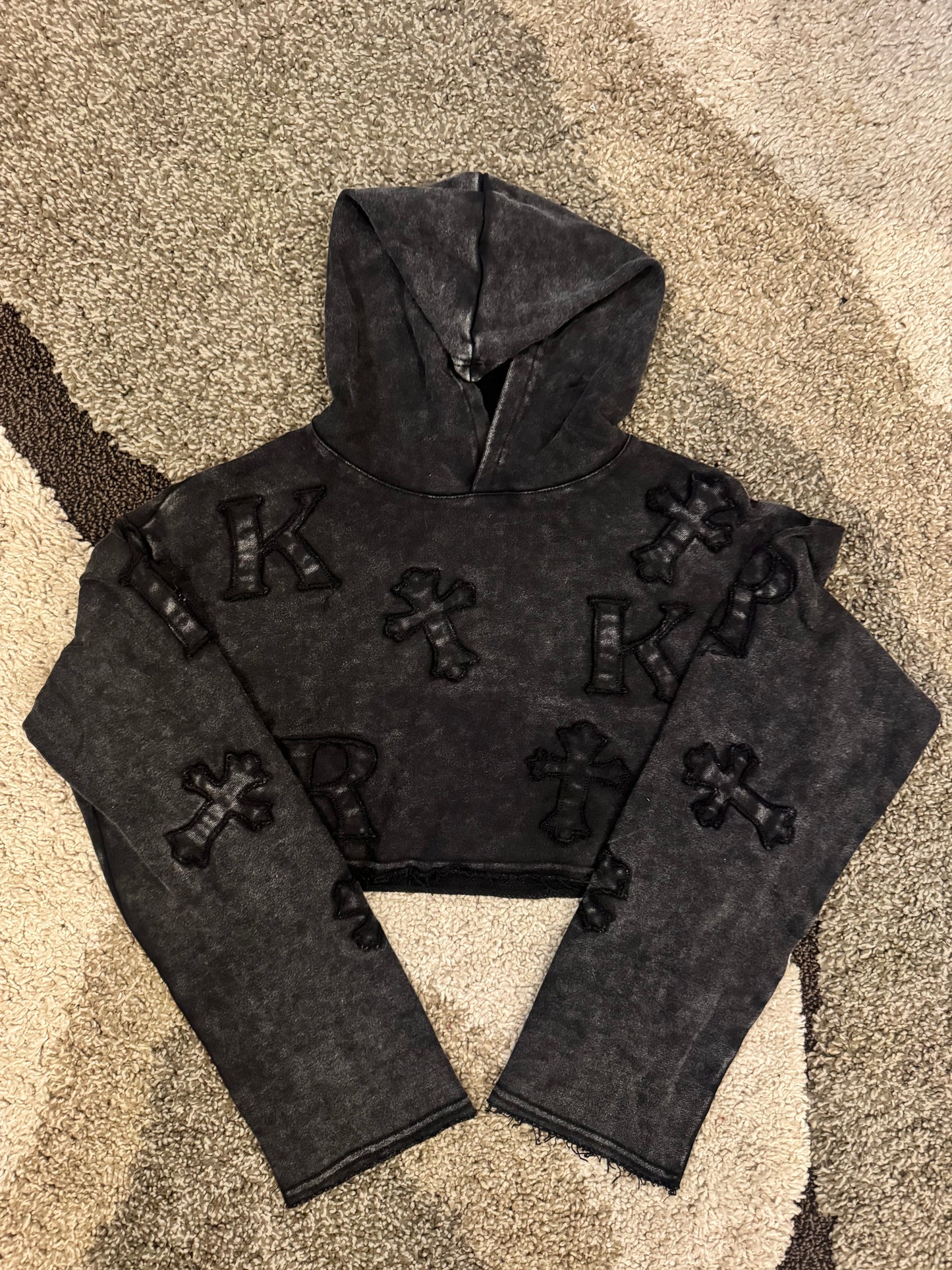 TopChamarra Negra Figuras