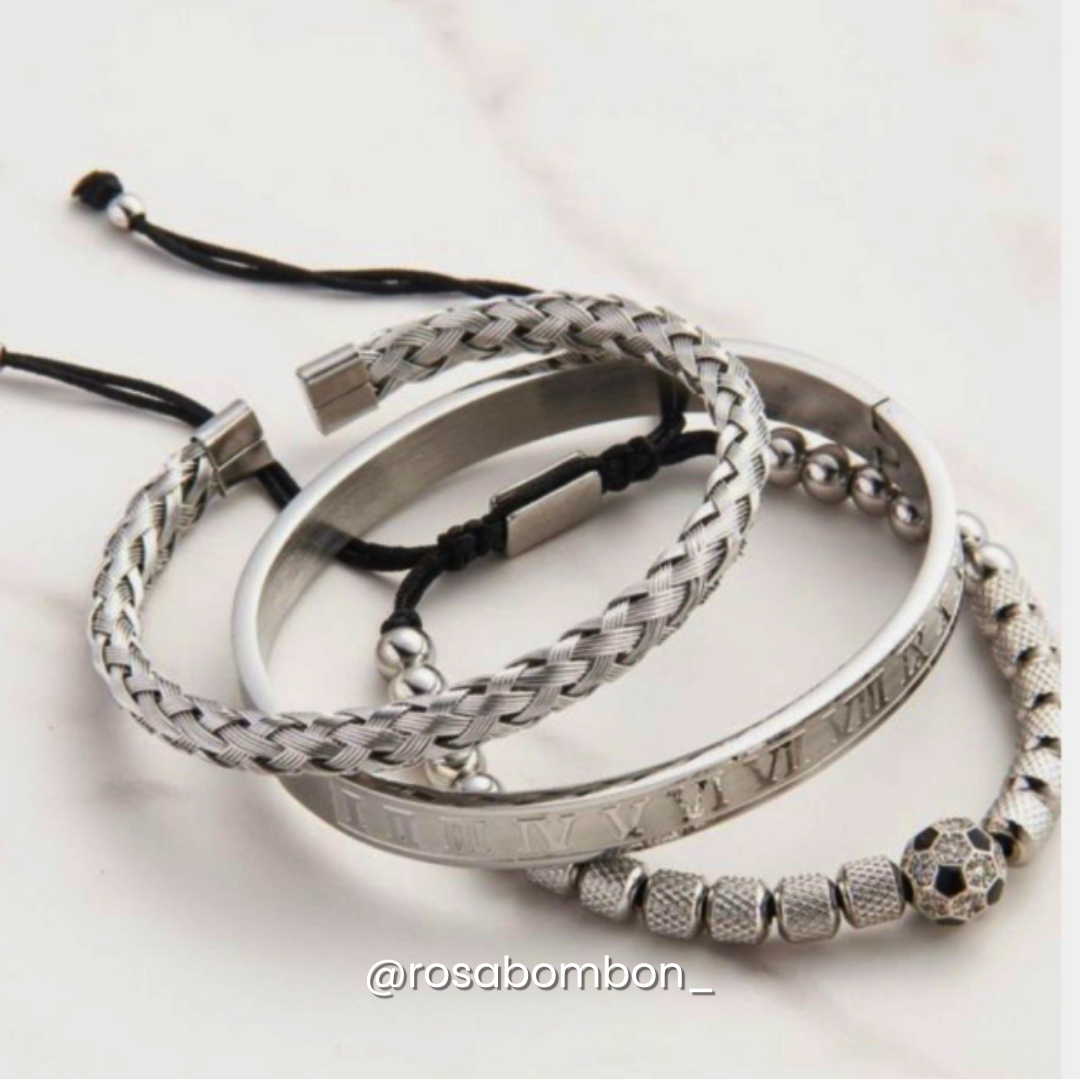 Brazalete Hombre 3pzs Fútbol