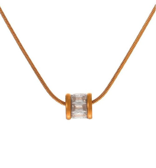 Collar Barril Dorado