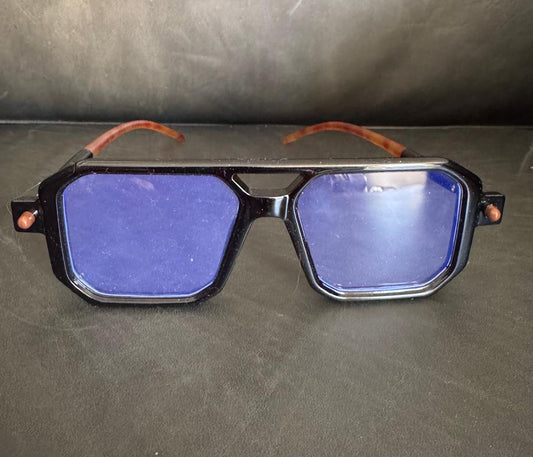 Lentes Azules con Amarillo