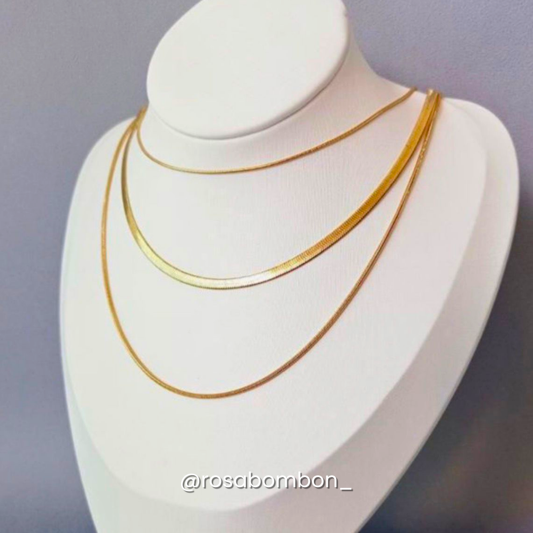 Collar Multilayer Dorado