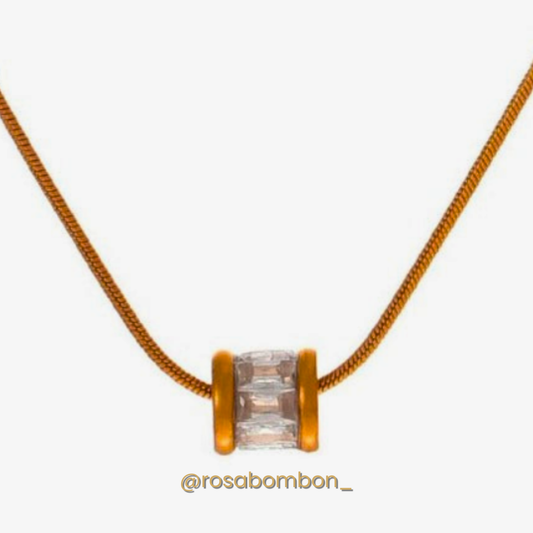 Collar Barril Dorado