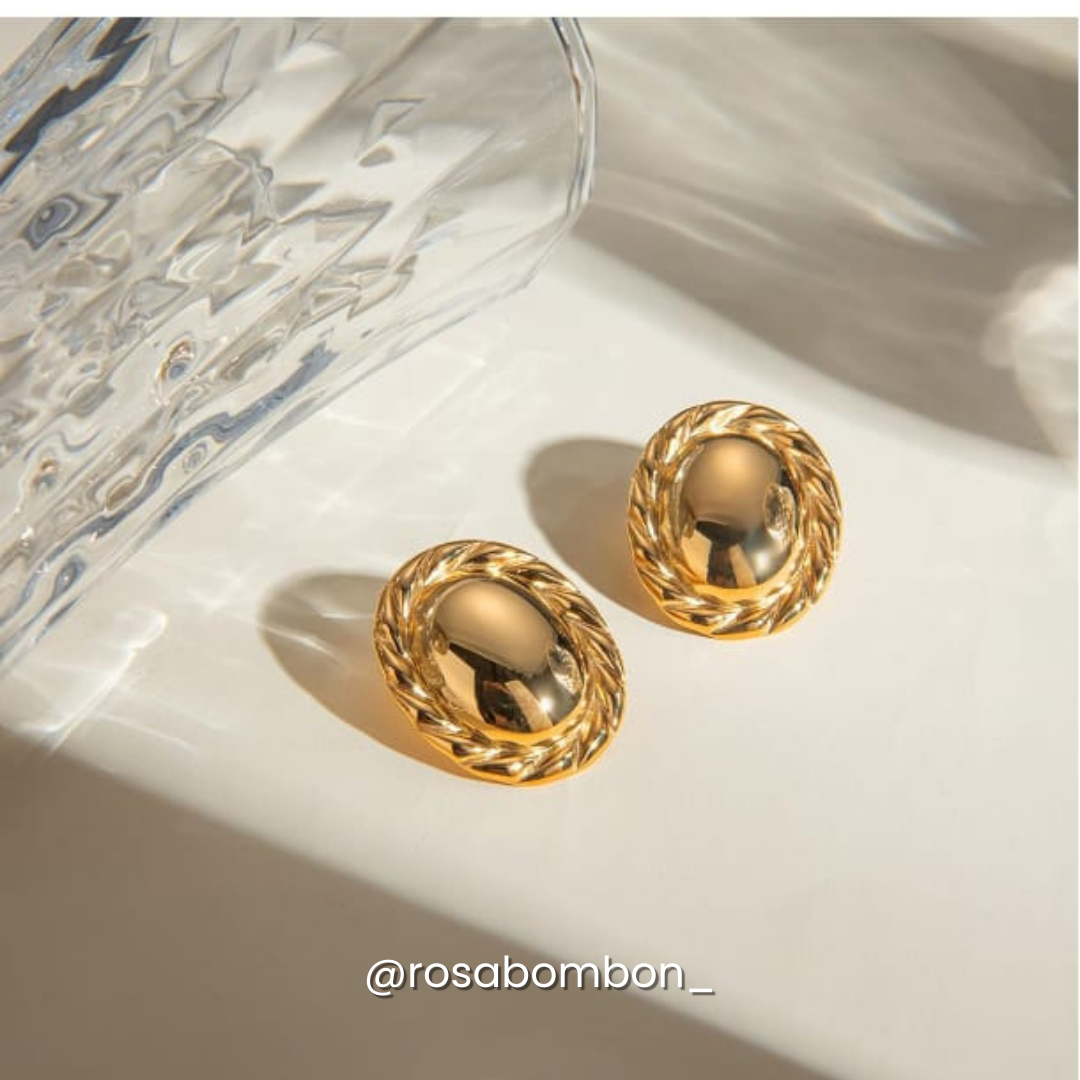 Aretes Elegantes Oval