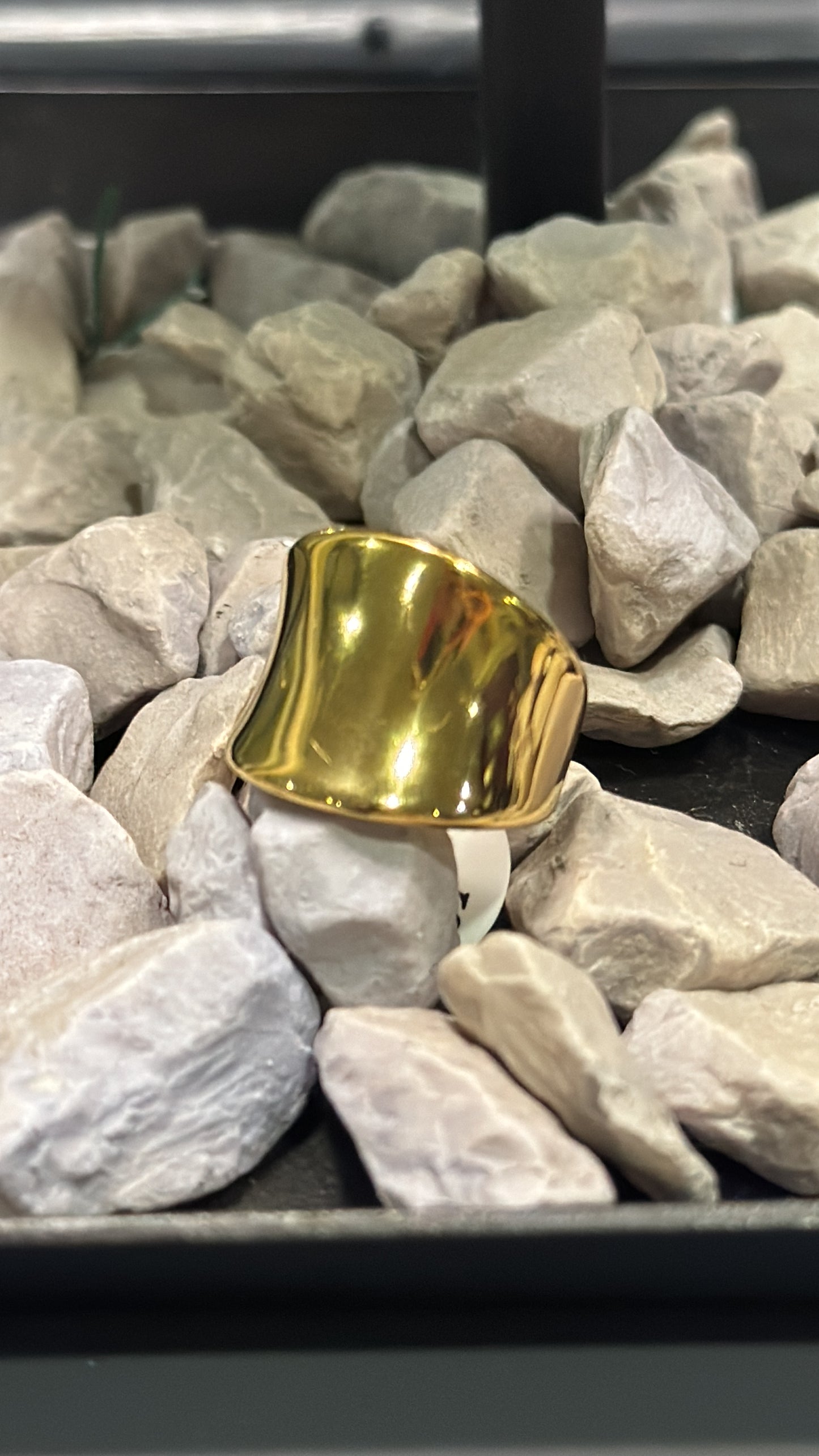 Anillo Dorado Liso #6