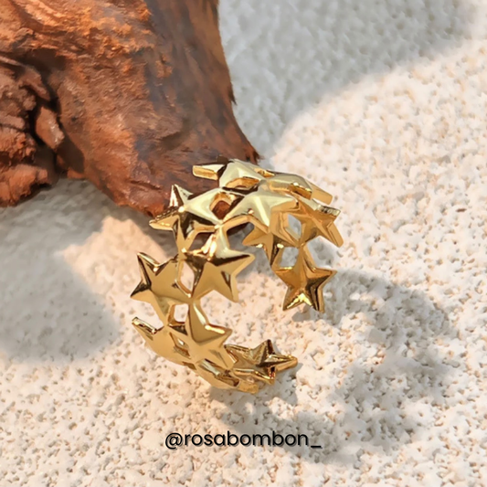 Anillo Constelación Dorado