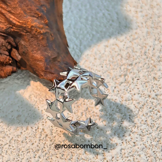 Anillo Constelación Plateado
