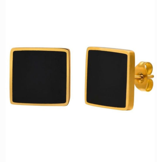 Aretes Black Square