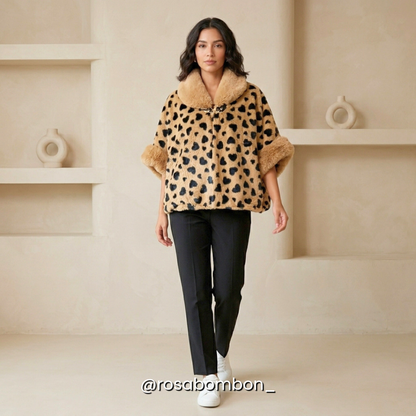 Capa Leopard Heart