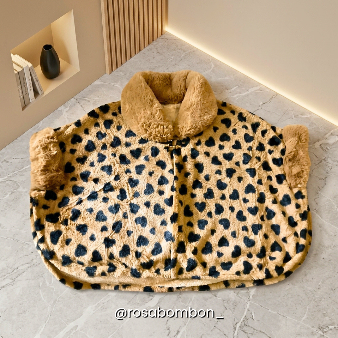 Capa Leopard Heart