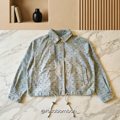 Chamarra Ribbon Denim