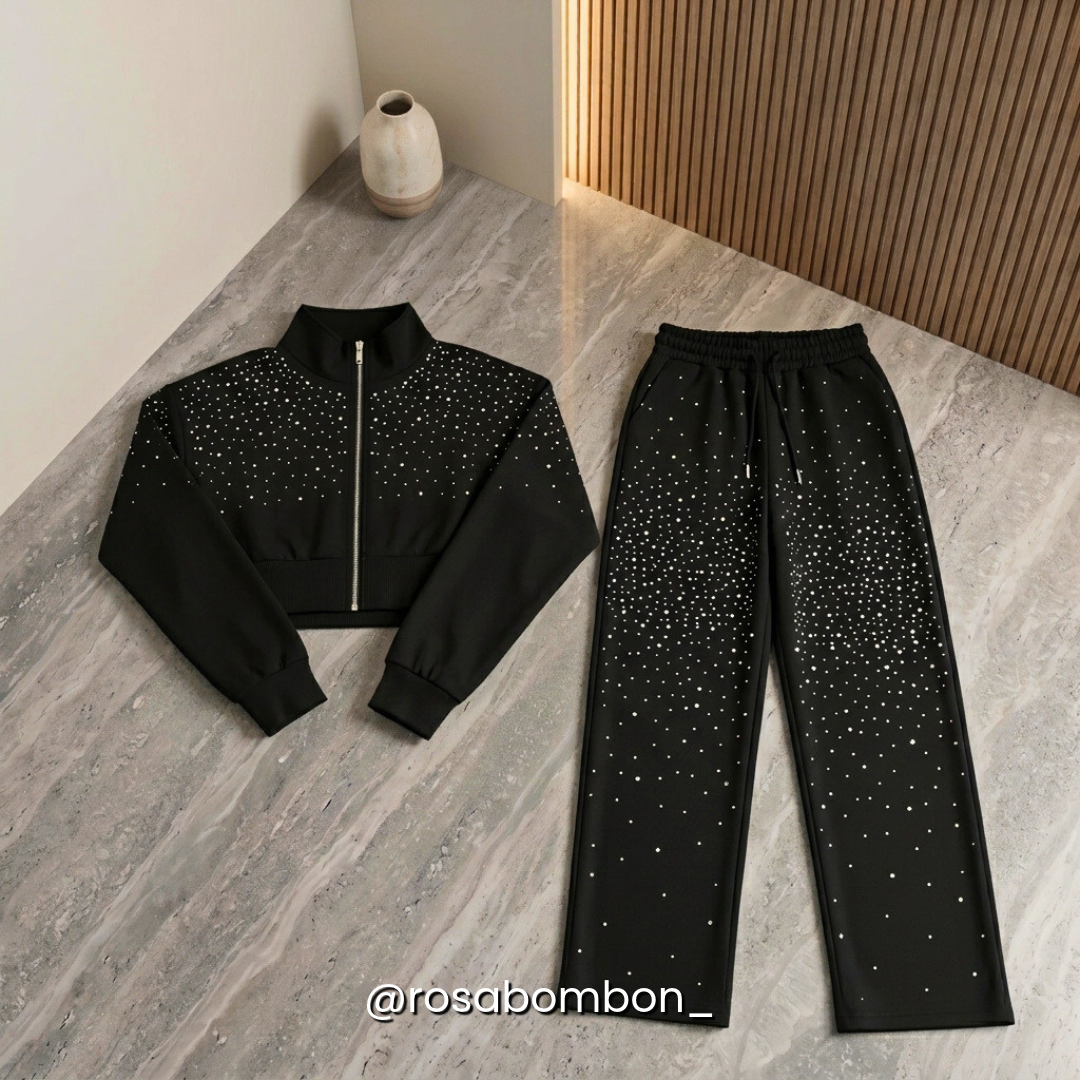 Conjunto Black Crystal