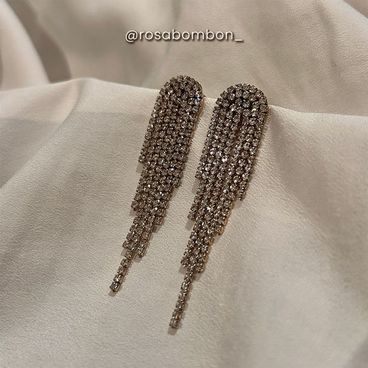 Aretes Chain Tassel