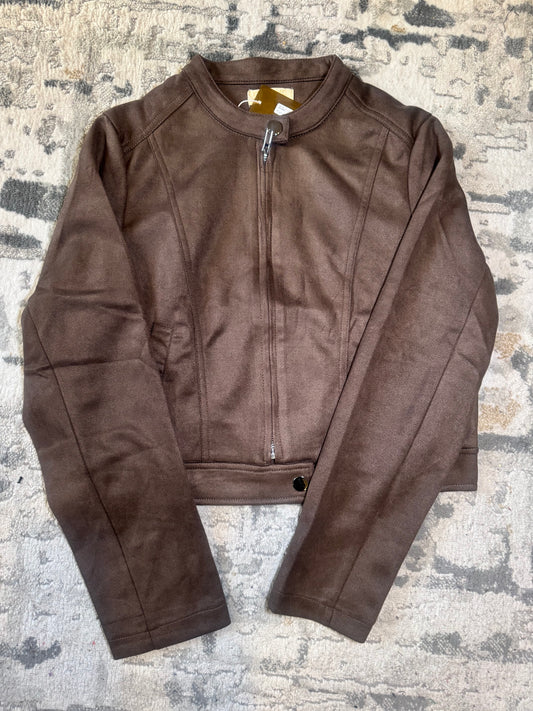 Chamarra Gamuza Chocolate