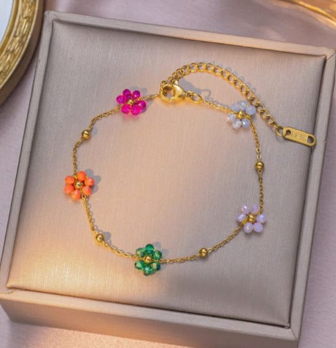Brazalete colorful flower