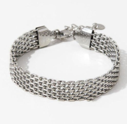 Brazalete silver strap