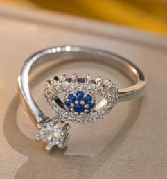 Anillo plata ojo