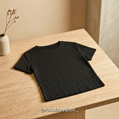 Playera Black Crystal