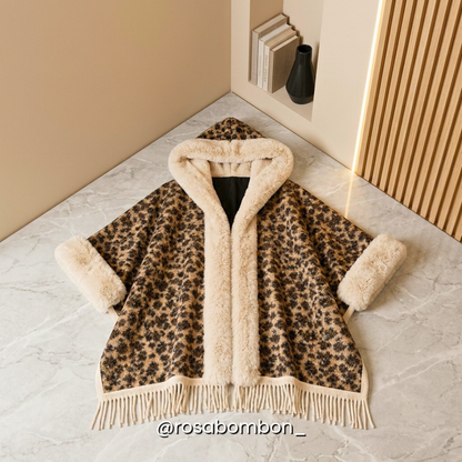 Poncho Safari Chic
