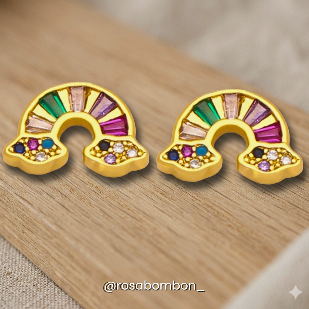 Aretes Arcoíris